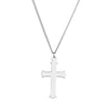 Sterling Silver Cross Pendant or Necklace Sterling Silver Cross Pendant or Necklace