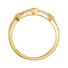 14k Yellow Gold 1/10 CTW Diamond Stackable Ring 14k Yellow Gold 1/10 CTW Diamond Stackable Ring