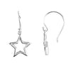 Sterling Silver Petite Star Earrings Sterling Silver Petite Star Earrings