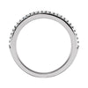 14k White Gold 1/6 CTW Diamond Matching Band, Size 7 14k White Gold 1/6 CTW Diamond Matching Band, Size 7