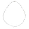 Sterling Silver 6mm Heart Link 16" Chain Sterling Silver 6mm Heart Link 16" Chain