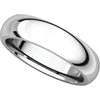 Sterling Silver 5mm Comfort Fit Band, Size 5