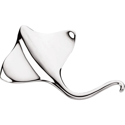 Sterling Silver Stingray Brooch / Pendant Sterling Silver Stingray Brooch / Pendant
