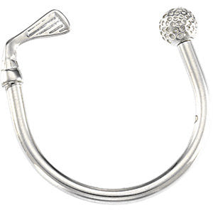 Sterling Silver Golf Key Ring Sterling Silver Golf Key Ring