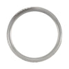 Titanium 5mm Ridged Band Size 11 Titanium 5mm Ridged Band Size 11