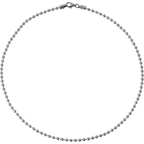 Stainless Steel Bead 30" Chain Stainless Steel Bead 30" Chain