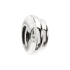 Sterling Silver 9mm Tapered Roundel Spacer Sterling Silver 9mm Tapered Roundel Spacer