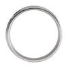 14k White Gold 7mm Grooved Band Size 10 14k White Gold 7mm Grooved Band Size 10