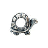 Sterling Silver 13.5x10mm Turtle Bead Sterling Silver 13.5x10mm Turtle Bead