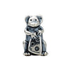 Sterling Silver 11.25X8.25 Mouse With Cheese Bead Sterling Silver 11.25X8.25 Mouse With Cheese Bead