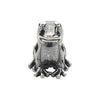 Sterling Silver 13X11mm Frog Bead Sterling Silver 13X11mm Frog Bead