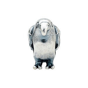 Sterling Silver 16.75x10.25mm Parrot Bead Sterling Silver 16.75x10.25mm Parrot Bead