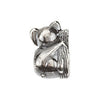 Sterling Silver Kera® Koala Bear Bead Sterling Silver Kera® Koala Bear Bead