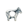 Sterling Silver Kera® Sterling Silver Cow Bead Sterling Silver Kera® Sterling Silver Cow Bead