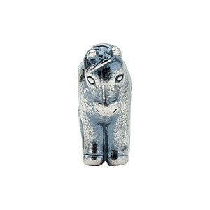Sterling Silver 13.5x11mm Horse Slider Bead Sterling Silver 13.5x11mm Horse Slider Bead