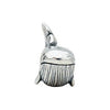 Sterling Silver 14.25X12.75mm Whale Bead Sterling Silver 14.25X12.75mm Whale Bead