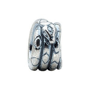 Sterling Silver 8.75x5.75mm Snake Bead Sterling Silver 8.75x5.75mm Snake Bead