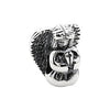 Sterling Silver 15.75x14.5mm Angel Slider Bead Sterling Silver 15.75x14.5mm Angel Slider Bead