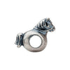 Sterling Silver 16.75x14.25mm Rocking Horse Slider Bead Sterling Silver 16.75x14.25mm Rocking Horse Slider Bead