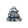 Kera Christmas Tree Bead in Sterling Silver Kera Christmas Tree Bead in Sterling Silver