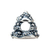 Sterling Silver 12.25mm Christmas Tree Bead Sterling Silver 12.25mm Christmas Tree Bead