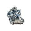 Sterling Silver 15X12.5mm Christmas Stocking Bead Sterling Silver 15X12.5mm Christmas Stocking Bead