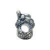 Sterling Silver 15x12.5mm Christmas Stocking Bead Sterling Silver 15x12.5mm Christmas Stocking Bead