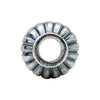Sterling Silver 11.75x11.25mm Round Fluted Bead Sterling Silver 11.75x11.25mm Round Fluted Bead