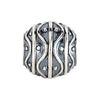 Sterling Silver 12.25x11.5mm Round Deco Spacer Bead Sterling Silver 12.25x11.5mm Round Deco Spacer Bead