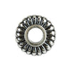 Sterling Silver 12.75x6.75mm Fluted Bead Sterling Silver 12.75x6.75mm Fluted Bead
