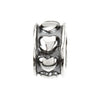 Sterling Silver 4mm Hearts Spacer Bead Sterling Silver 4mm Hearts Spacer Bead