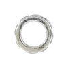 Sterling Silver 4mm Hearts Spacer Bead Sterling Silver 4mm Hearts Spacer Bead