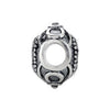 Sterling Silver 15.35x10.1mm Filigree Bead Sterling Silver 15.35x10.1mm Filigree Bead