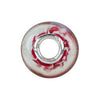 Sterling Silver 14x10mm Red Swirl Glass Bead Sterling Silver 14x10mm Red Swirl Glass Bead