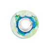 Sterling Silver 15x10mm Blue with Green Flower Glass Bead Sterling Silver 15x10mm Blue with Green Flower Glass Bead