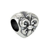 Sterling Silver 10mm Fleur-de-Lis Bead Sterling Silver 10mm Fleur-de-Lis Bead
