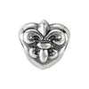 Sterling Silver 10mm Fleur-De-Lis Bead Sterling Silver 10mm Fleur-De-Lis Bead