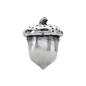 Sterling Silver 12.1x9.4mm Acorn Bead Sterling Silver 12.1x9.4mm Acorn Bead