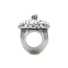 Sterling Silver 12.1x9.4mm Acorn Bead Sterling Silver 12.1x9.4mm Acorn Bead