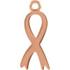 14k Rose Gold Breast Cancer Awareness Ribbon Charm 14k Rose Gold Breast Cancer Awareness Ribbon Charm