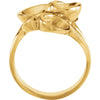14k Yellow Gold Freeform Ring, Size 6 14k Yellow Gold Freeform Ring, Size 6