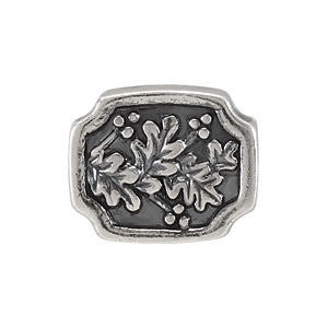 Sterling Silver 11.7x9.6mm Holly Bead Sterling Silver 11.7x9.6mm Holly Bead
