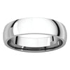 Sterling Silver 5mm Light Comfort Fit Band, Size 4