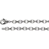 Sterling Silver 6.75mm Flat Cable 7" Chain Sterling Silver 6.75mm Flat Cable 7" Chain