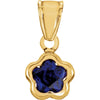 14K Yellow Gold September CZ Birthstone Pendant 14K Yellow Gold September CZ Birthstone Pendant