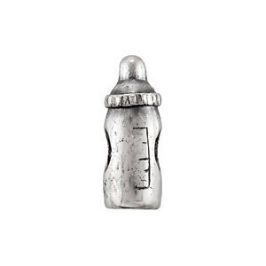 Sterling Silver 16x5.9mm Baby Bottle Bead Sterling Silver 16x5.9mm Baby Bottle Bead