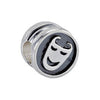 Sterling Silver 10.6mm Comedy/Tragedy Bead Sterling Silver 10.6mm Comedy/Tragedy Bead