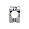 Sterling Silver 10.6mm Comedy/Tragedy Bead Sterling Silver 10.6mm Comedy/Tragedy Bead