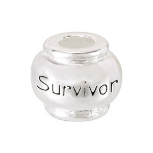 Sterling Silver 10mm Survivor Bead Sterling Silver 10mm Survivor Bead