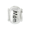 Sterling Silver 10mm Mom Bead Sterling Silver 10mm Mom Bead